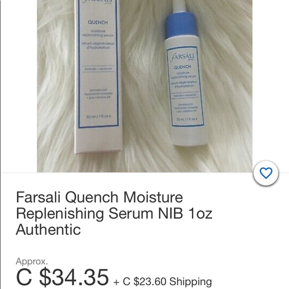 FARSALI QUENCH MOISTURE REPLENISHING SERUM - Picture 7 of 7